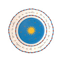 Bitossi Home Plate Fruit Cm.20,5 Sun
