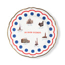 Bitossi Home Piatto Piano Cm.26,5 Monumenti