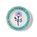 Bitossi Home Bottom Plate Cm.23 Botany Blue
