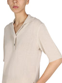 Margaret Howell Cotton And Wool Polo Shirt