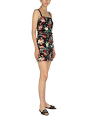 Dolce & Gabbana Rose Embroidery Short Dress
