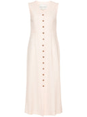 Loulou Studio Long Buttoned Dress