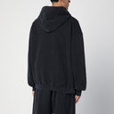 Martine Rose Black Hoodie With Logo