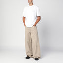 Martine Rose White Cotton T Shirt With Logo