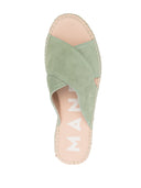 Manebi Double Sole X Bands Sandals