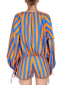 Sunnei Striped Pattern Shirt