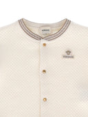 Versace Top And Bottom Jersey Metalasse' + Patch Medusa