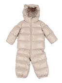 Moncler Baby Light Beige Deidre Woven Clothing Ensemble