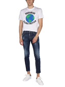 T-shirt dSquared "Globetrotter" avec imprimé