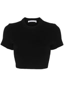 Alexander Wang Cropped Short Sleeve Top