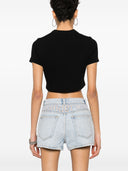 Alexander Wang Cropped Short Sleeve Top