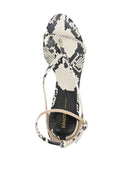 Khaite Marion Ankle Strap Wedge Sandal 75
