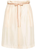 Forte Forte Habotai Silk Bermuda Shorts