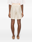 Forte Forte Habotai Silk Bermuda Shorts