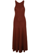 Strong Strong Chic Viscose Ribbed Dress