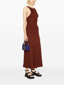Strong Strong Chic Viscose Ribbed Dress