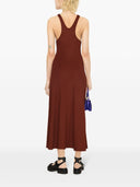 Strong Strong Chic Viscose Ribbed Dress
