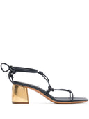 Strong Strong Golden Heel Nappa Leather Stringssandals