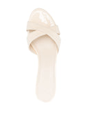 Aeyde Stina Patent Calf Leather Creamy