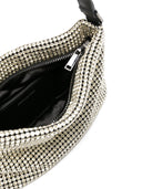Self Portrait Champagne Diamond Small Hobo Bag