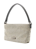 Self Portrait Champagne Diamond Small Hobo Bag