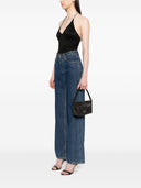 Self Portrait Black Diamond Small Hobo Bag