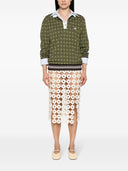 Wales Bonner Stanza Knit Skirt