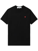 Comme Des Garçons Play Unisex T Shirt Small Red Emblem Knit
