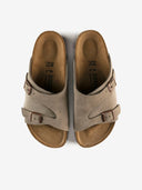 Birkenstock Zürich Taupe, ruskind læder