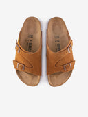 Birkenstock Zu Mikhich Mink, Suede Leather