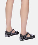 The Attico 'Floor01' Ballerina Flat Multimateriali Sintetici