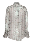 Forte Forte Camicia Chiffon Seta Stampa "Dune Lily"
