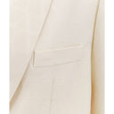 Valentino Valentino Wool And Silk Toile Iconographe Jacket