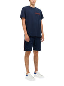 Alexander Mc Queen Bermuda Shorts With Selvedge Logo Band