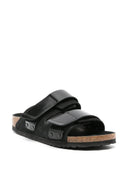 Birkenstock Uji Black, Nubuck Leather/High Shine Leather