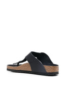 Birkenstock Gizeh Big Buckle Black, Oiled Leather