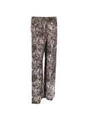 Golden Goose Golden W's Jogging Pants Viscose Twill Toile De Jouy All Over Printed