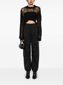 Maison Mihara Yasuhiro Rope Knitted Short Pullover