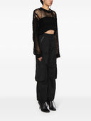 Maison Mihara Yasuhiro Rope Knitted Short Pullover