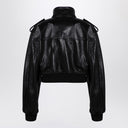 Khaite kember zwart leren jas