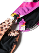 Reina Olga Bandeau Bikini mit Ringen Details