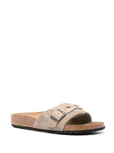Birkenstock Oita Braided Taupe, Suede Leather