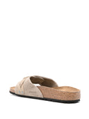 Birkenstock Oita Braided Taupe, Suede Leather