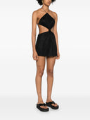 Oseree Lumiere Knot Mini Dress