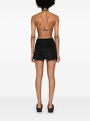 Oseree Lumiere Knot Mini Dress