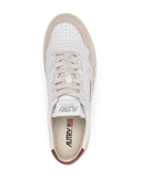 Autry Medalist Low Man Leat/Suede WH/Coco Shl