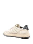 Autry Sup Vint Low Man Leat/Padded Wh Aspr/Blk