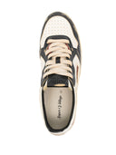 Autry Sup Vint Low Man Beicrack/Leat Blk/Syrah