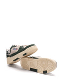 Autry Clc Low Man Suede/Mesh Cream/Bottle