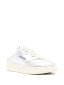 Autry Mule Low WAM LEAT/SHEARLING SREBRI